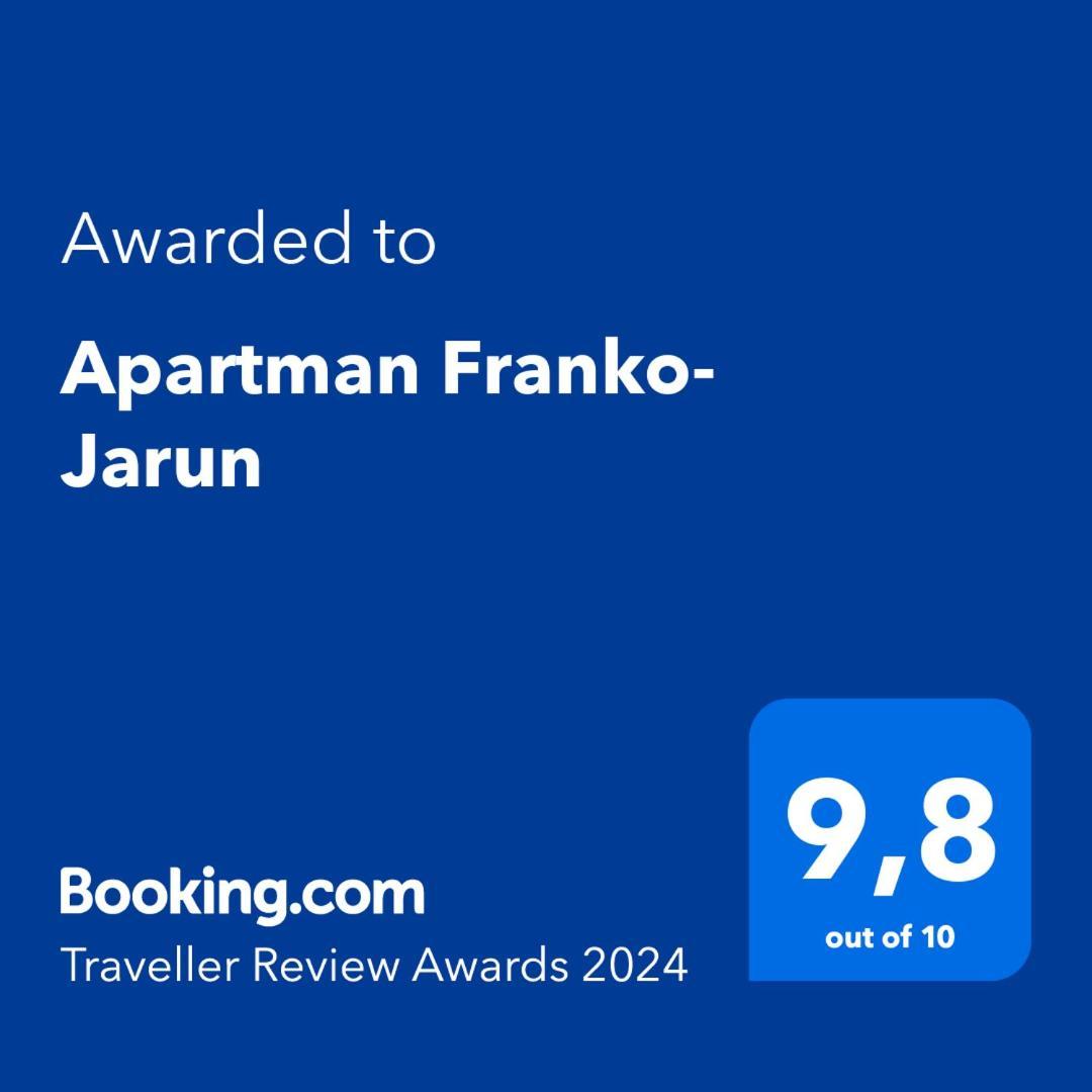 Apartman Franko- Jarun Záhřeb Exteriér fotografie